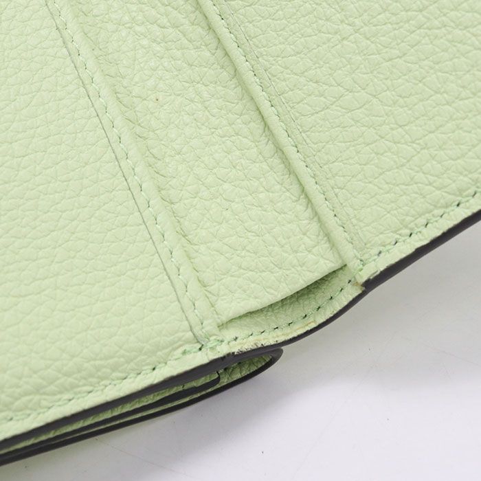 Gucci Compact Wallet Embossed Logo Trifold with Coin Purse