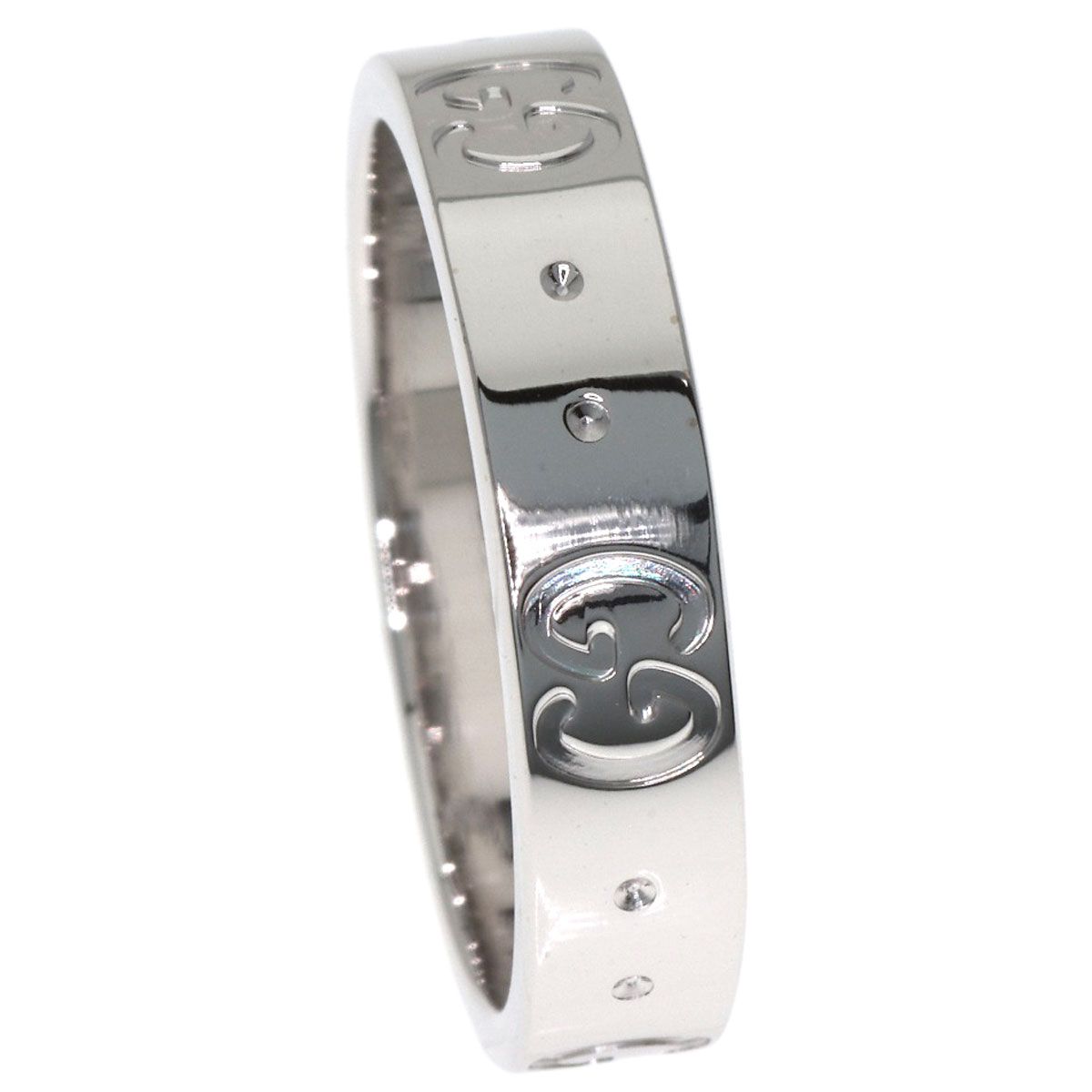 Gucci Icon Ring 18K White Gold