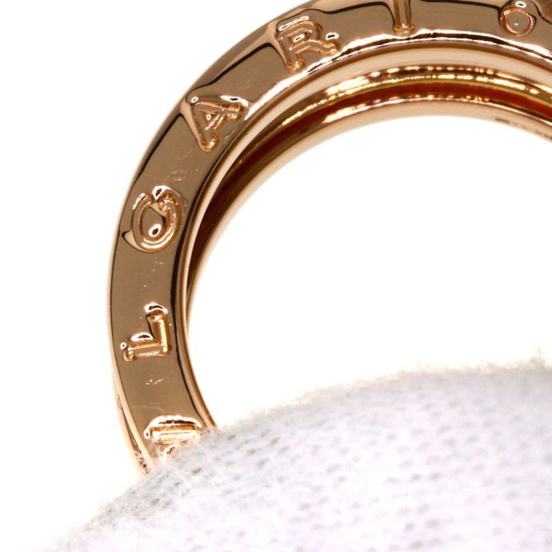 Bvlgari B-zero One Band 50 Ring 18K Pink Gold