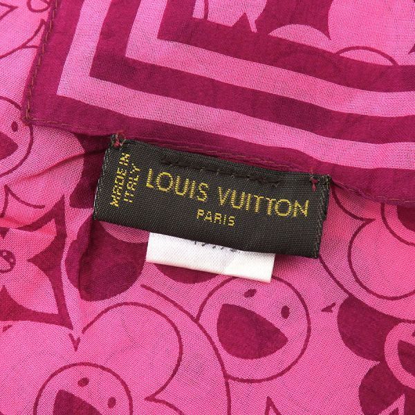 Louis Vuitton Bandana Scarf Cotton Pink
