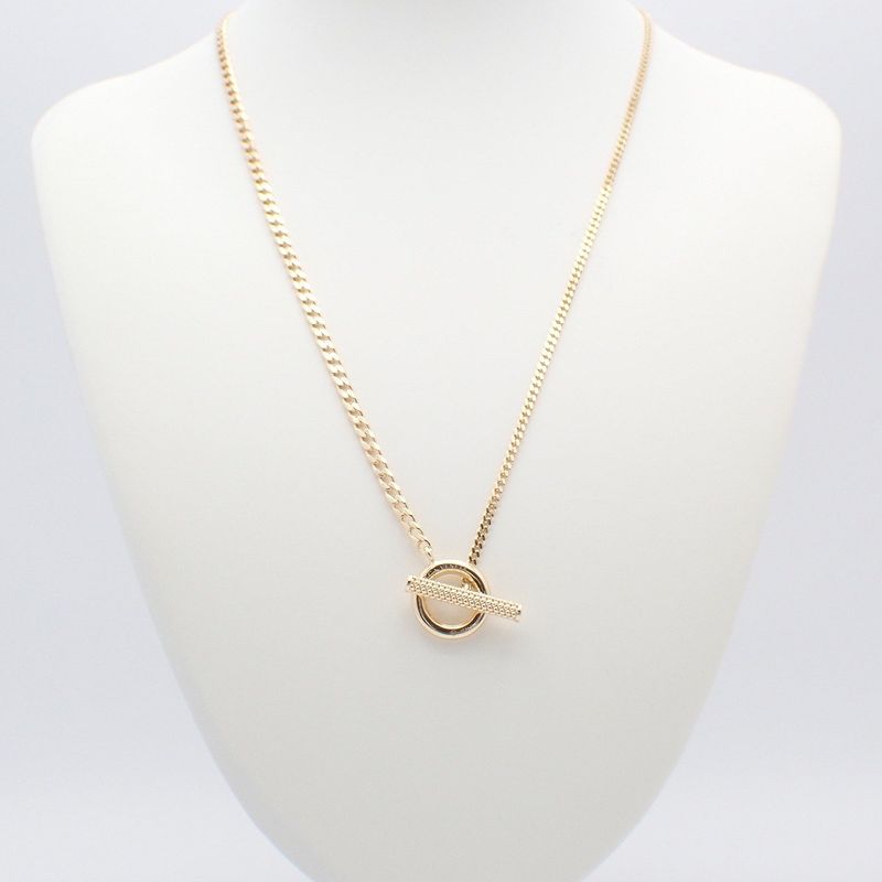 Bottega Veneta Toggle Necklace Gold