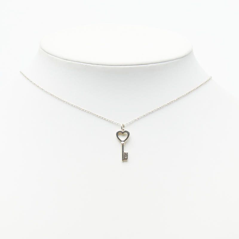 Tiffany & Co Key Silver Necklace
