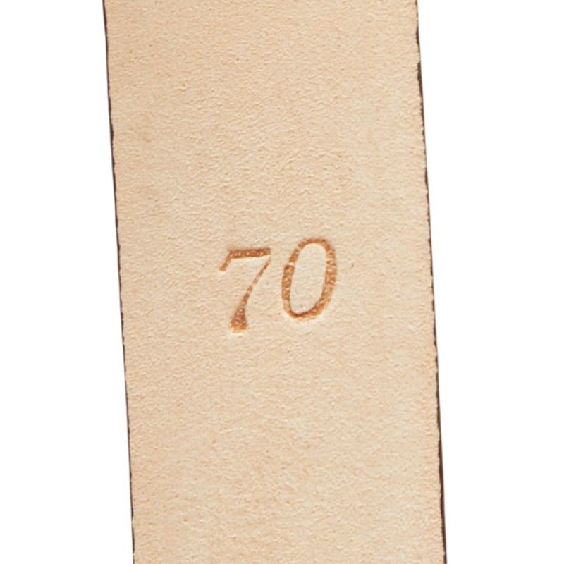 Louis Vuitton Uniformes Monogram Belt Brown Leather