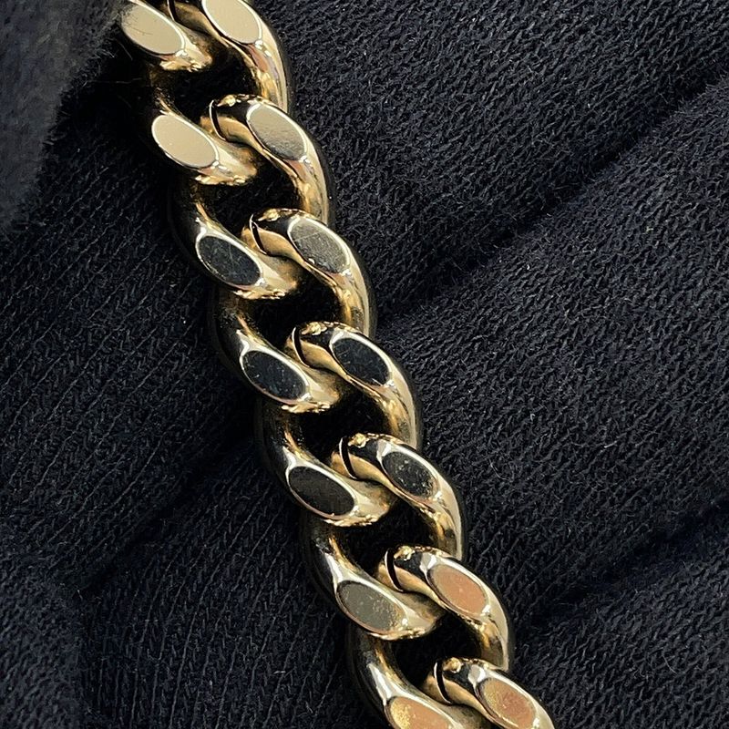 Chanel Necklace CC Logo Lock Choker Faux Pearl