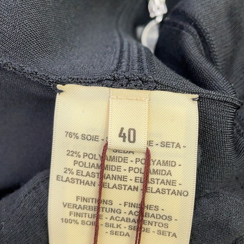 Hermes Jacket Zip Up 40 Black