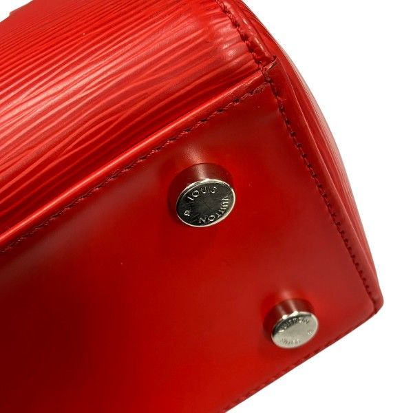 Louis Vuitton Epi MM 2-Way Shoulder Bag Carmine