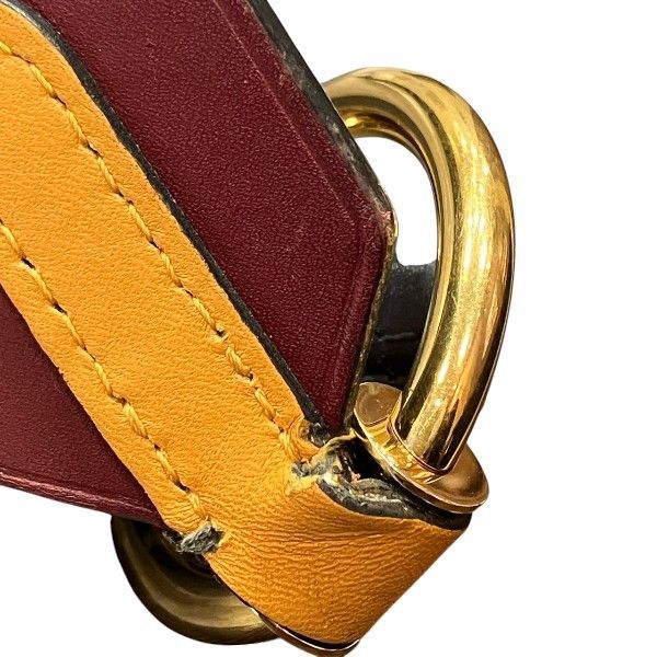 Louis Vuitton Monogram Tuileries Besace Shoulder Bag Brown Navy