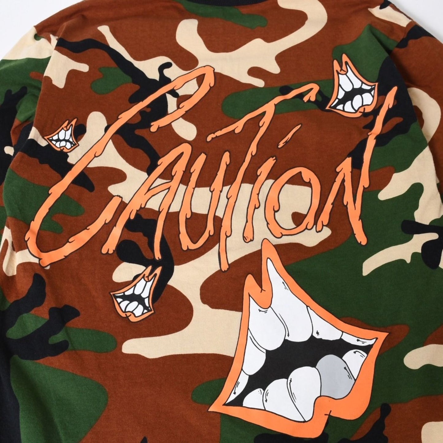 Chrome Hearts Matty Boy Camo Pattern Graphic Crew Neck Long Sleeve T-Shirt S — view 8