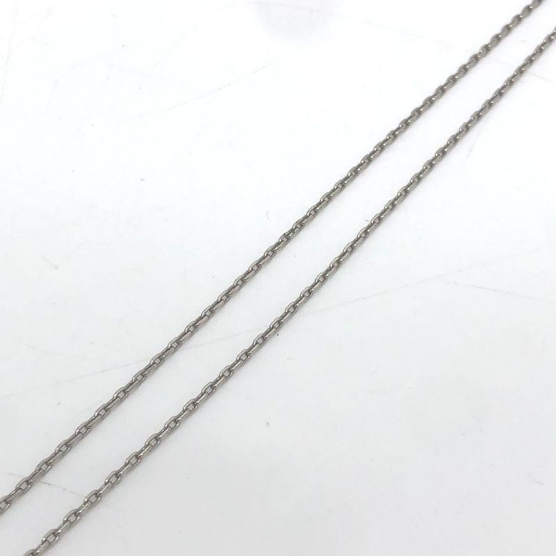 Hermes Necklace Motif Irene Metal Silver