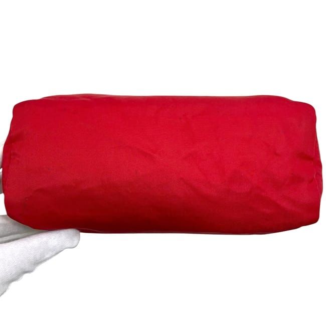 Prada Pouch Red Tessuto Case Nylon 60