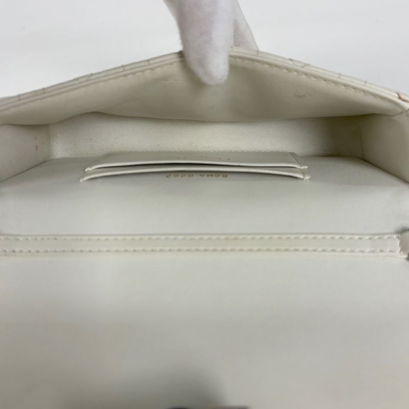 Dior Cannage Chain Shoulder Bag Logo 2-Way Clutch