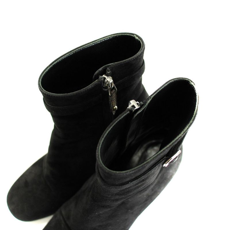 Louis Vuitton Grace Heel Suede Black