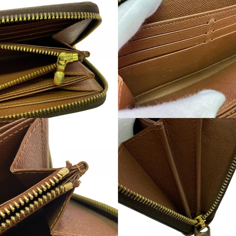 Louis Vuitton Zippy Wallet Monogram Leather