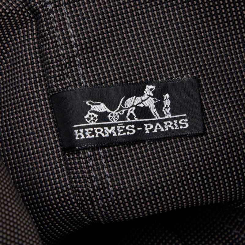 Hermes Her Backpack Canvas Black