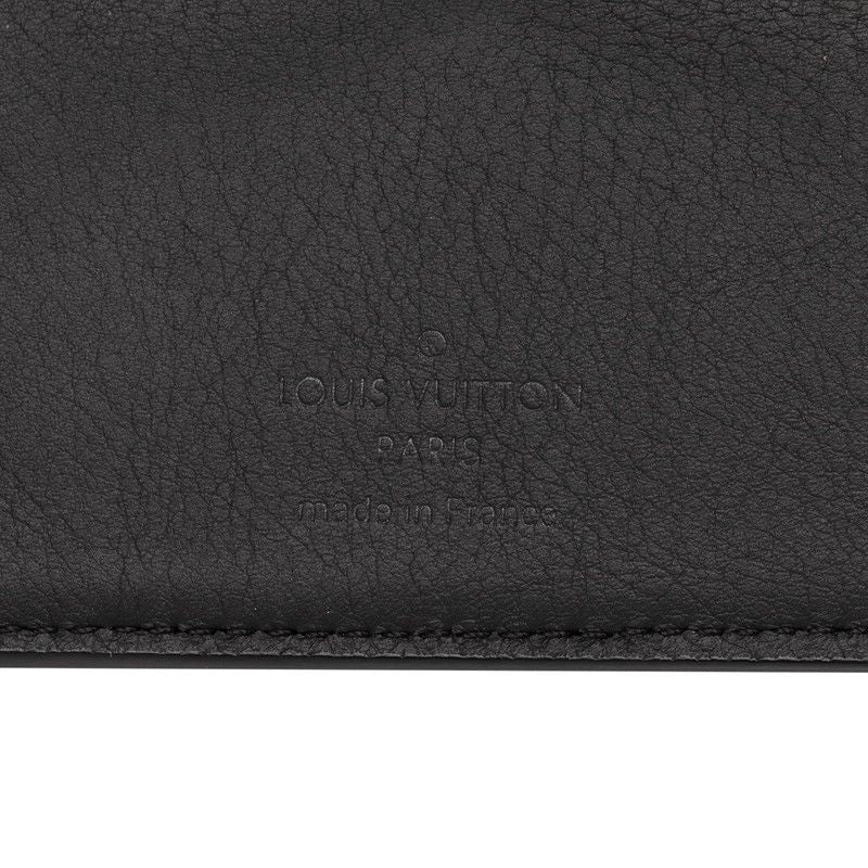 Louis Vuitton Monogram Spotlight Portefeuille Multiple Bifold Wallet Billfold Noir Black Multicolor