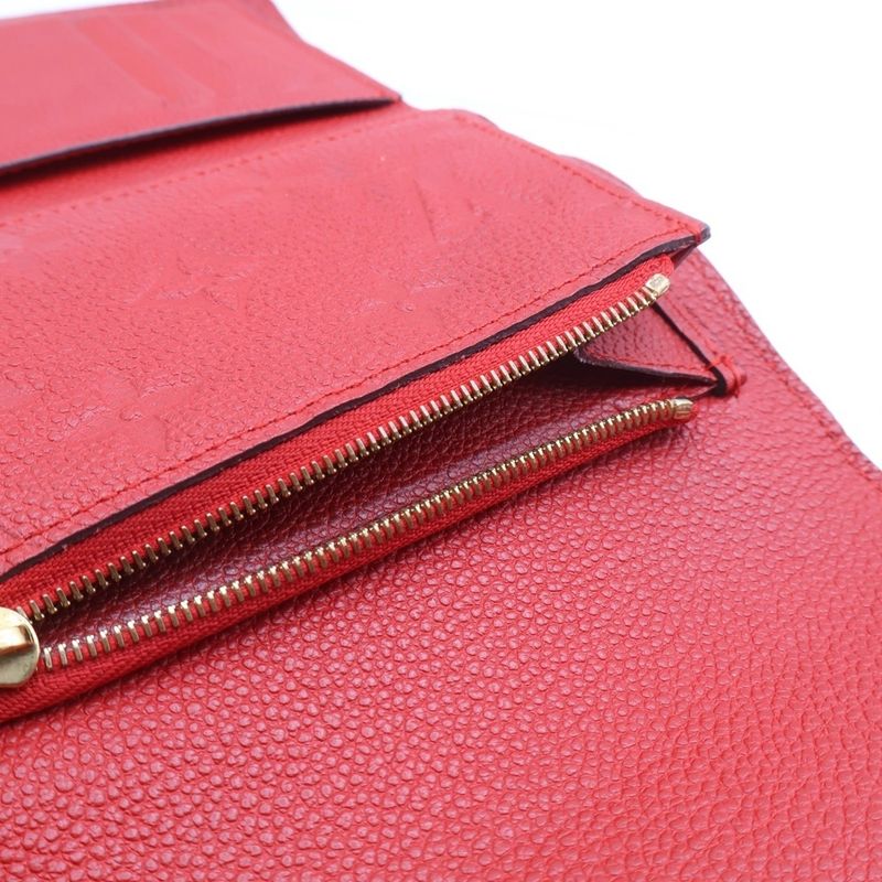 Louis Vuitton Monogram Empreinte Portefeuille Curies Wallet Card Case