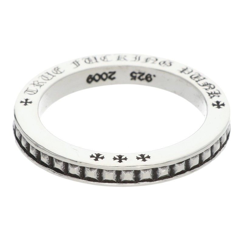 Chrome Hearts Tfp Pnk Bby True Fuckin Punk Baby Silver Ring