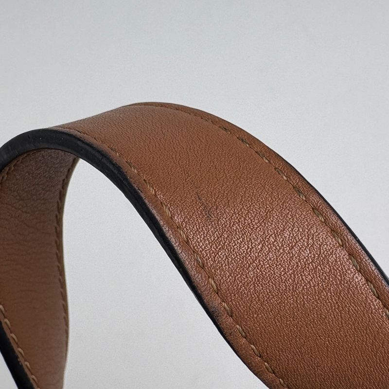 Loewe Hammock Small Anagram 2-Way Shoulder Bag Leather Brown