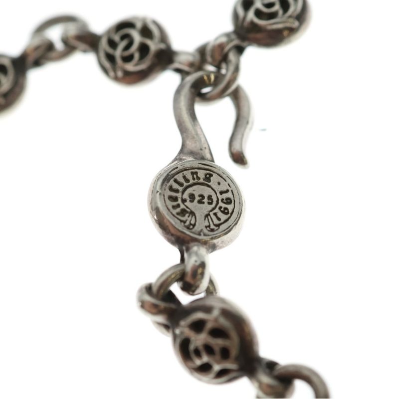 Chrome Hearts 1 Flrlbl Chn Floral Ball Chain Necklace