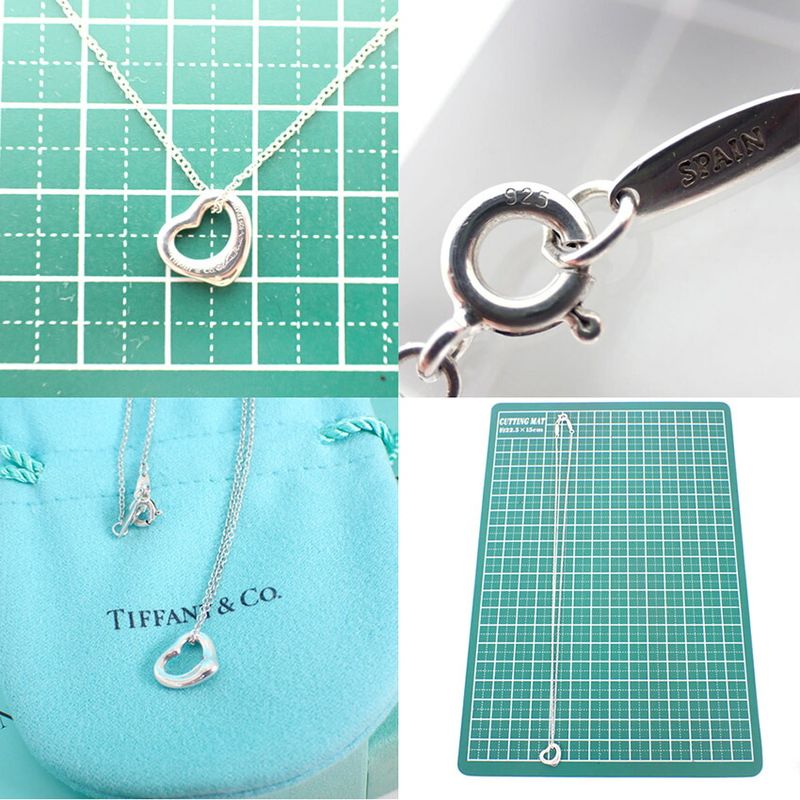 Tiffany & Co 925 Open Pendant Necklace