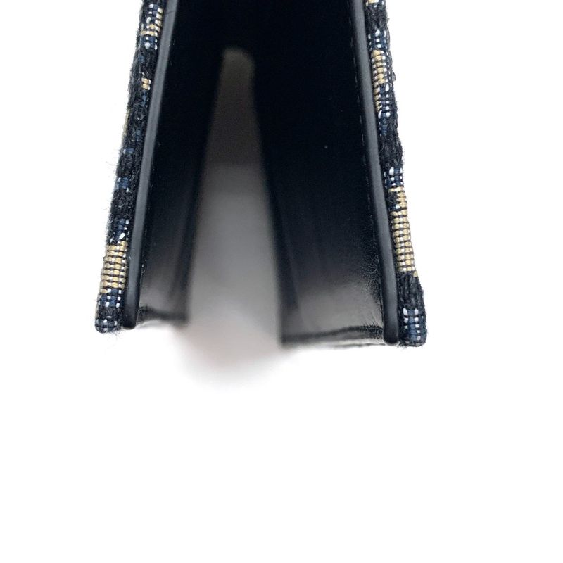 Dior Vertical Bifold Card Case