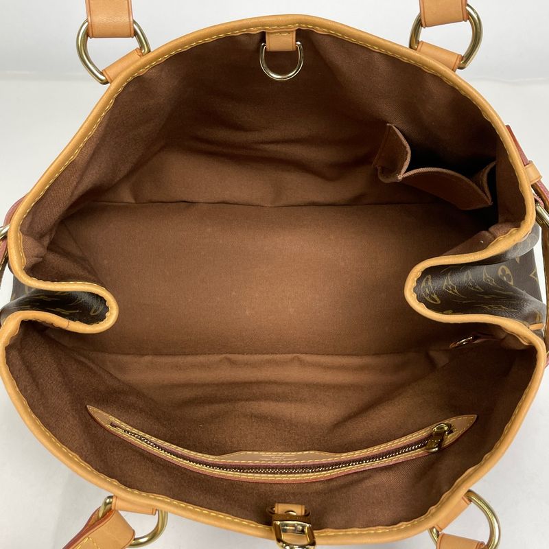 Louis Vuitton Batignolles Oriental Shoulder Bag Tote Monogram Brown