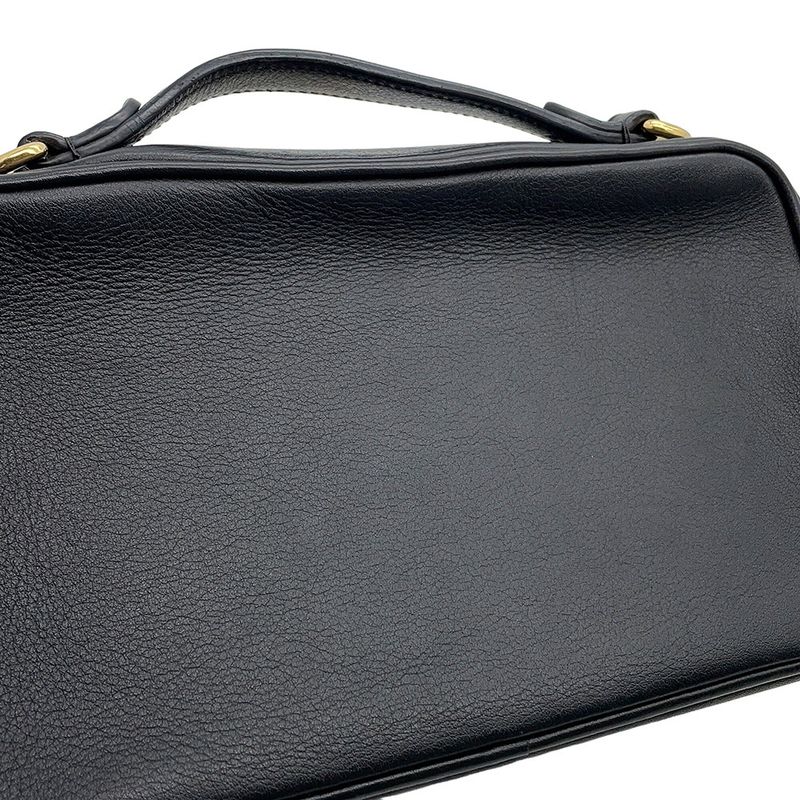 Louis Vuitton Shoulder Bag Monogram Calf Leather Utility Noir Black