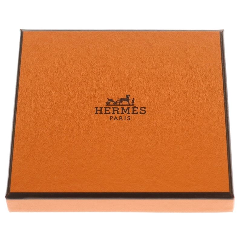 Hermes Bastia Coin Case Rose Darling Chevre Purse