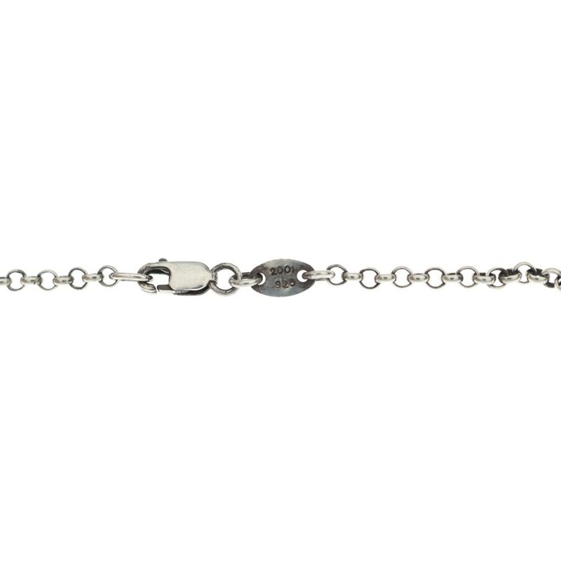 Chrome Hearts Neckchain Roll Chain Necklace Silver