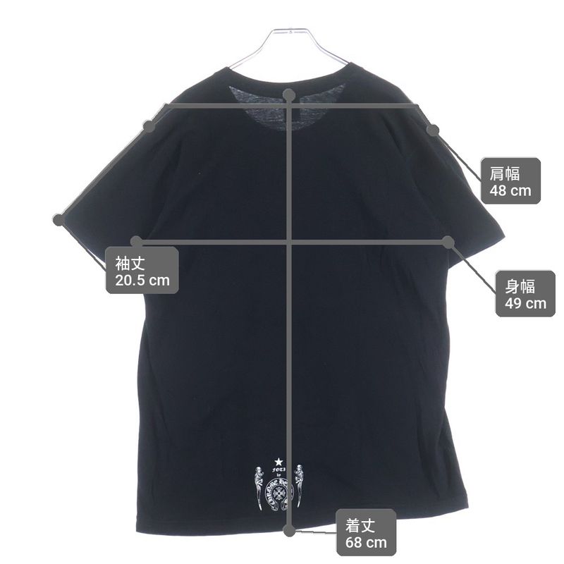 Chrome Hearts Joe Foti Photo Panel Tee Short Sleeve Shirt