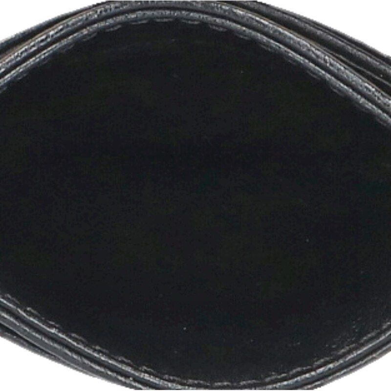Chrome Hearts Double Side Leather Card Case Black
