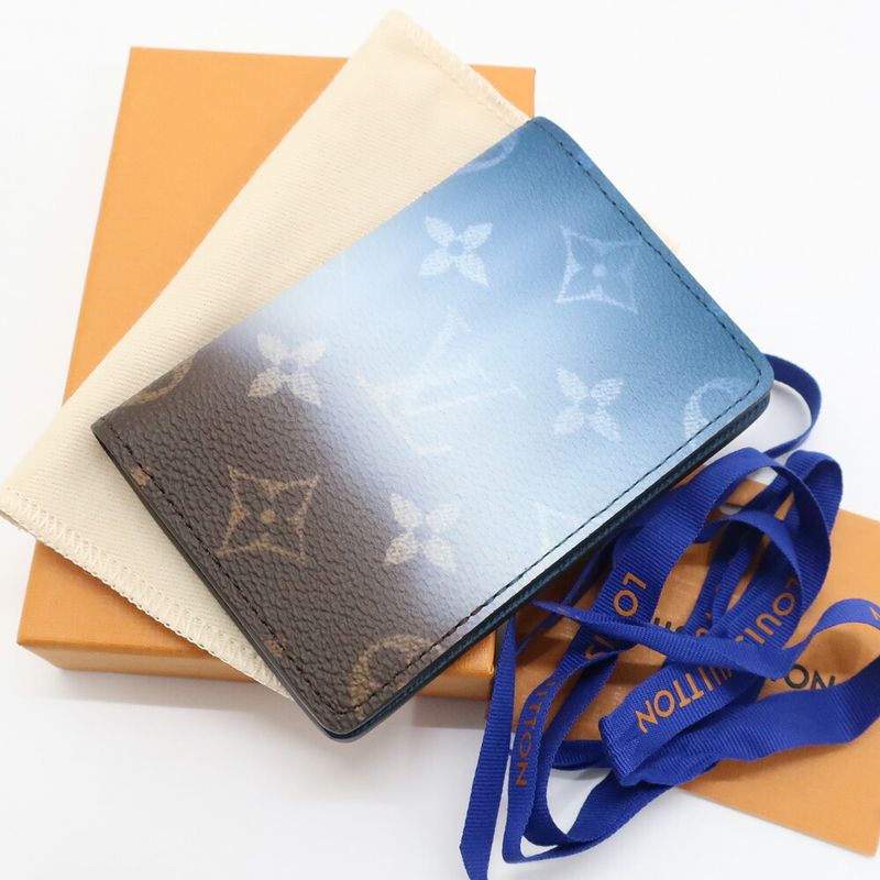 Louis Vuitton Monogram Pigment Card Case Organizer de Poche