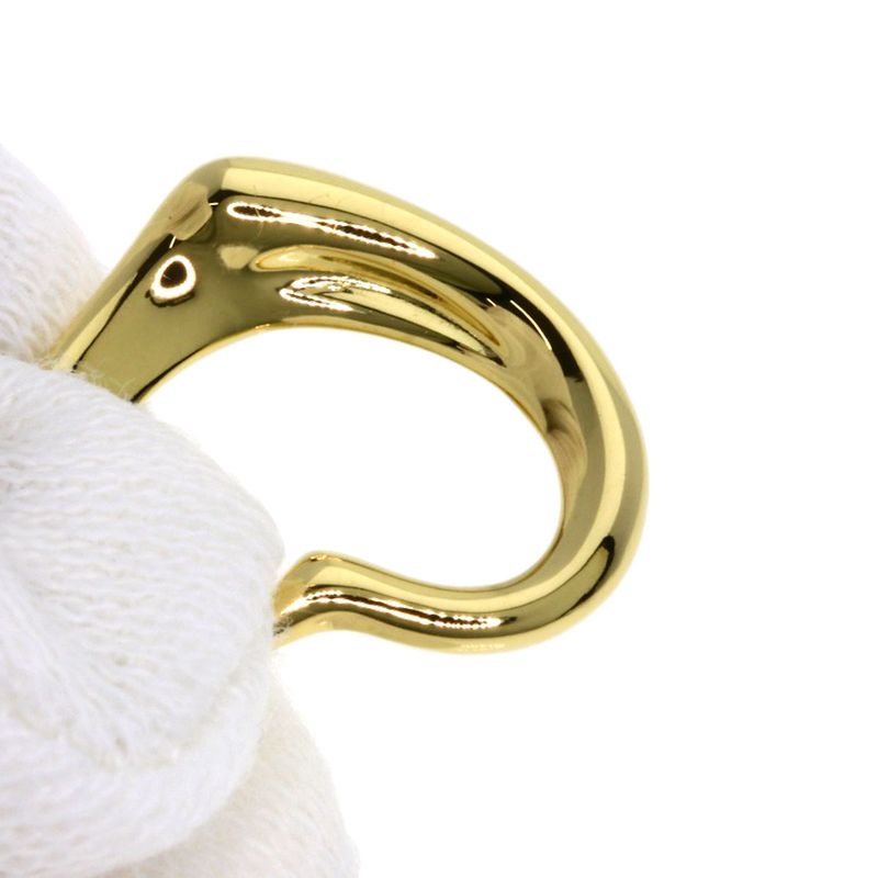 Tiffany & Co Open Heart Necklace 18k Yellow Gold