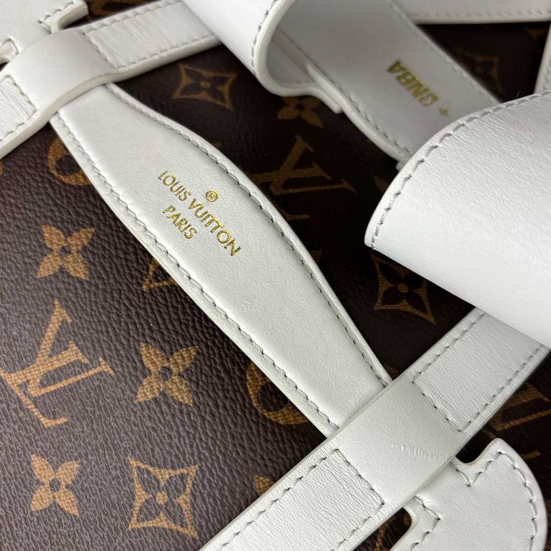 Louis Vuitton Lvxnba Monogram Christopher Soft Trunk Backpack Brown