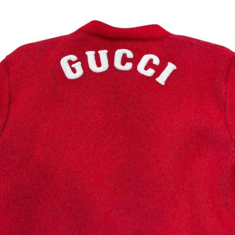 Gucci Knit Sweater S Disney the Three Little Pigs & Big Bad Wolf