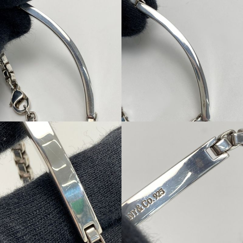 Tiffany & Co Venetian Link ID Bracelet Silver