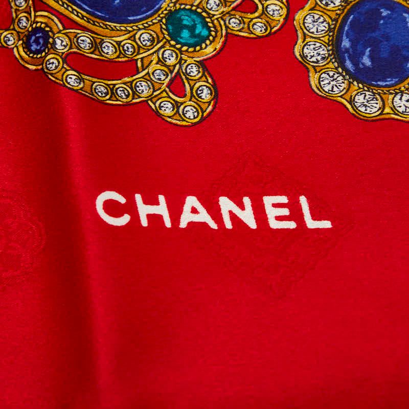 Chanel Gem Pattern Red