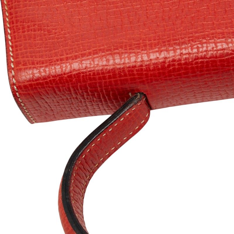Loewe Barcelona 2-Way Shoulder Bag Red Leather