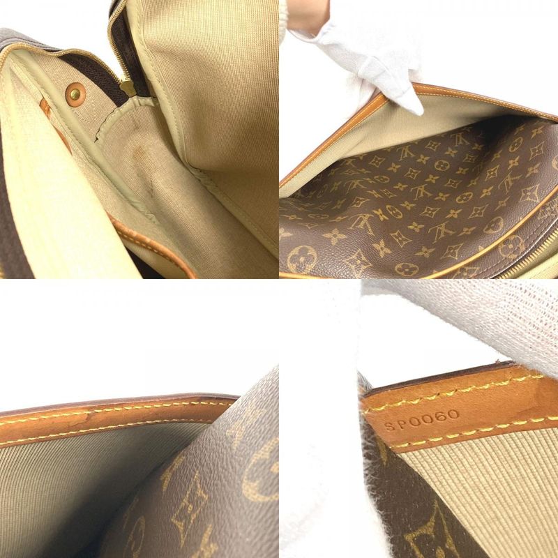 Louis Vuitton Shoulder Bag Reporter GM Monogram Canvas Brown