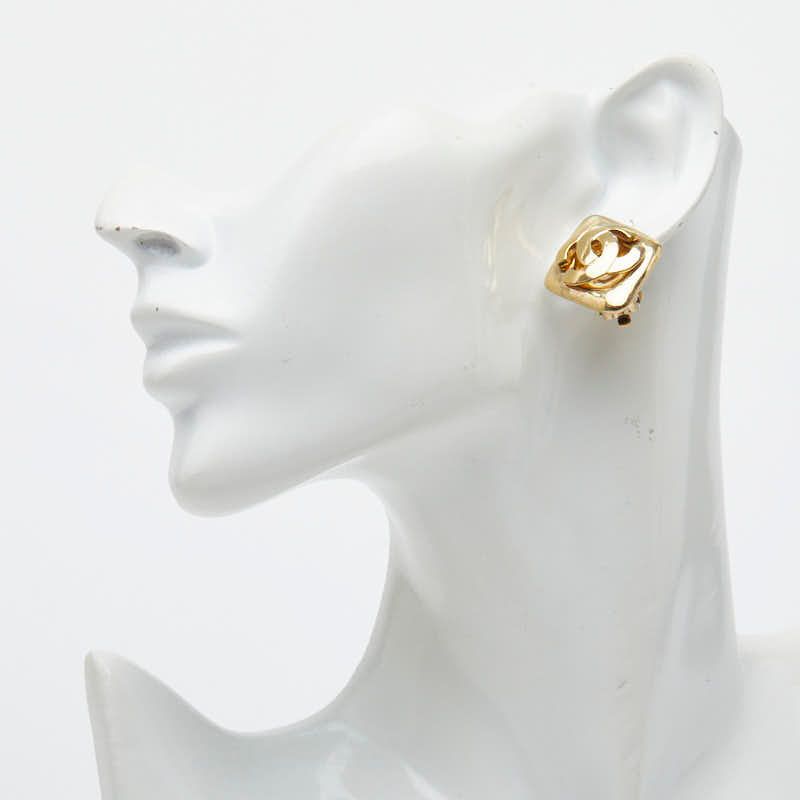 Chanel CC Logo Gold Plated