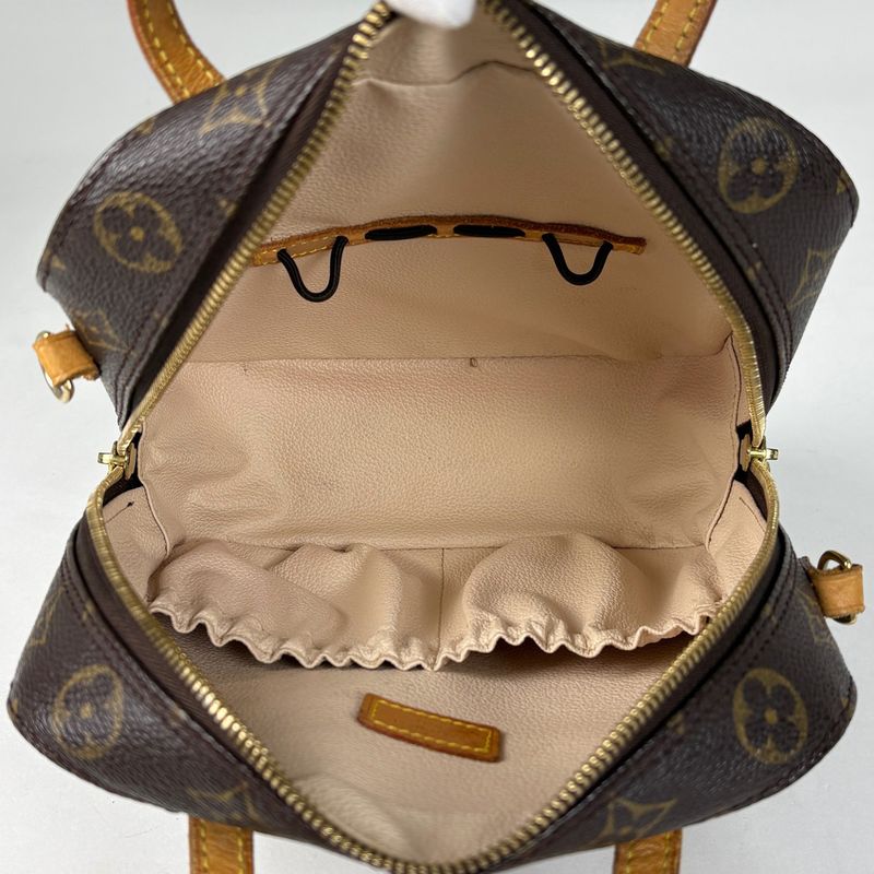 Louis Vuitton Spontini Shoulder Bag Crossbody 2-Way Monogram Brown