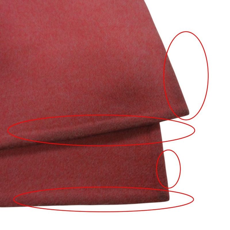 Hermes Double Face Opera Cape with Belt Cashmere Coat Pink 38
