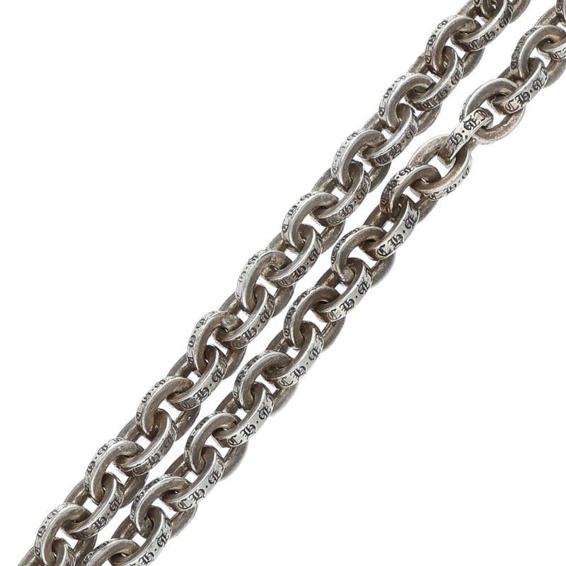 Chrome Hearts Paper Chain 18 Silver Necklace