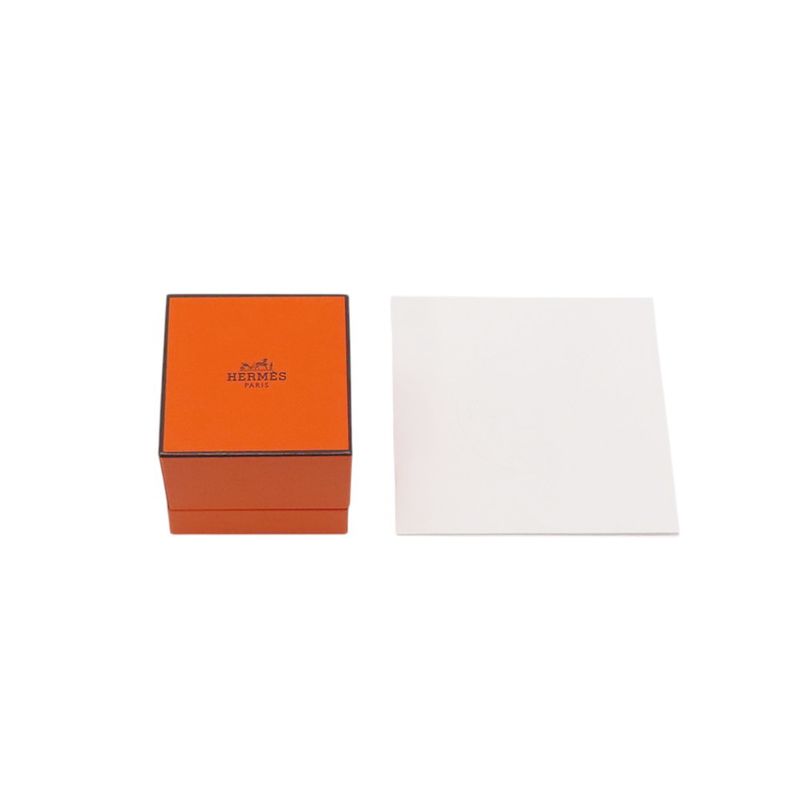 Hermes Ring Croisette GM Silver 55