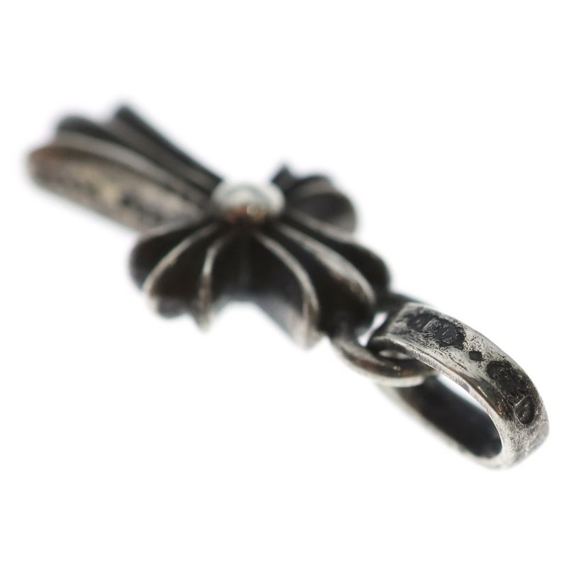 Chrome Hearts Crs Bbyfat Baby Fat Cross Pendant Top Silver
