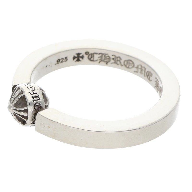 Chrome Hearts Bead in Band Silver Ring