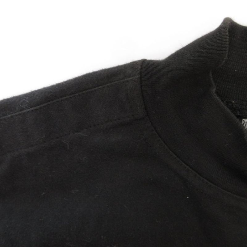 Versace Jeans Couture Long T-Shirt Mock Neck Logo Embroidery Constellation M
