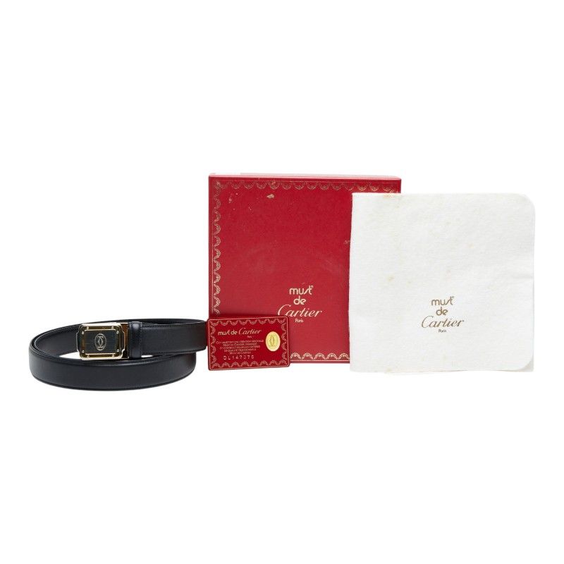 Cartier Must Belt Belts Black