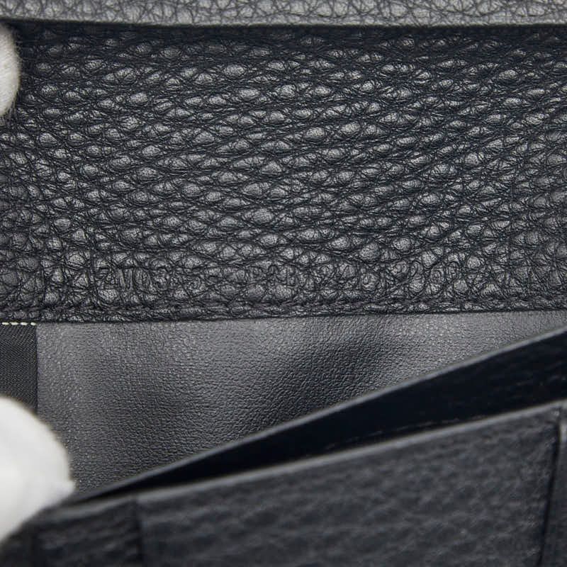 Fendi Selleria Wallet Bifold Black Leather