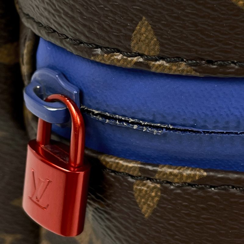 Louis Vuitton Apollo Backpack Monogram Brown Blue